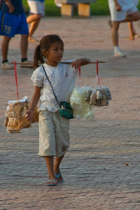 Cambodian Child Working